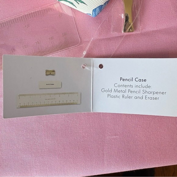 kate spade Office Kate Spade Blossom Pencil Case Eraser Sharpener